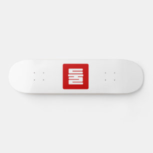 Koreaanse Nummer 2 Twee 둘 【Dul】 Hangul Persoonlijk Skateboard