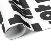 Koreaanse OMG/WTF 헐 Tekst Slang Hangul Taal Cadeaupapier (Rol Hoek)