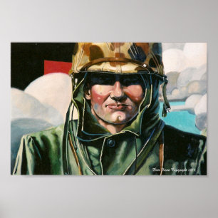 Koreaanse oorlog - Amerikaanse marinier Poster