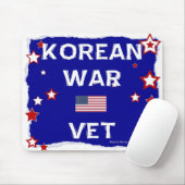 Koreaanse Oorlog Dierenarts - In Honor - Mousepad Muismat (Met muis)
