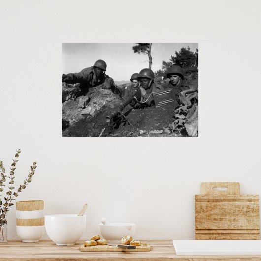 Koreaanse oorlog poster (Keuken)