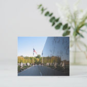 Koreaanse oorlogsmonument veteranen briefkaart (Staand voorkant)