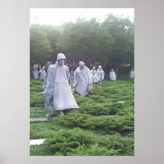 Koreaanse Oorlogsveteranen Memorial Serie twee Poster (Voorkant)