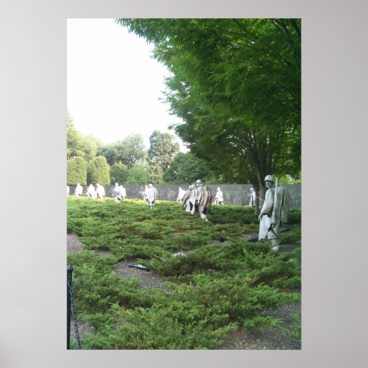 Koreaanse Oorlogsveteranen Memorial Serie Vier Poster (Voorkant)