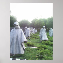 Koreaanse Oorlogsveteranen Memorial Series One Poster