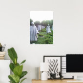 Koreaanse Oorlogsveteranen Memorial Series One Poster (Thuiskantoor)