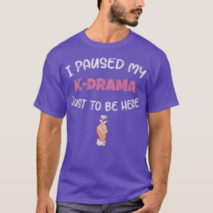 Koreaanse pop-fans voor Music K-Drama T-shirt
