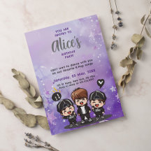 Koreaanse Pop Muziek K-Pop Boyband Verjaardagsfees