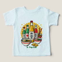 Koreaanse popcultuur borstprint