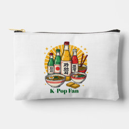 Koreaanse popcultuur borstprint accessoiretas etui
