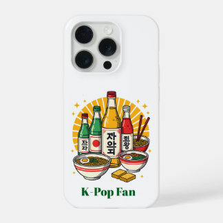 Koreaanse Popcultuur Borstprint Gedrukt op Rugzak iPhone 15 Pro Case