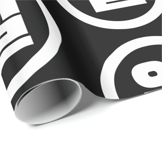 Koreaanse Sino nummer 1 een 일【il】 Hangul Cadeaupapier (Rol Hoek)