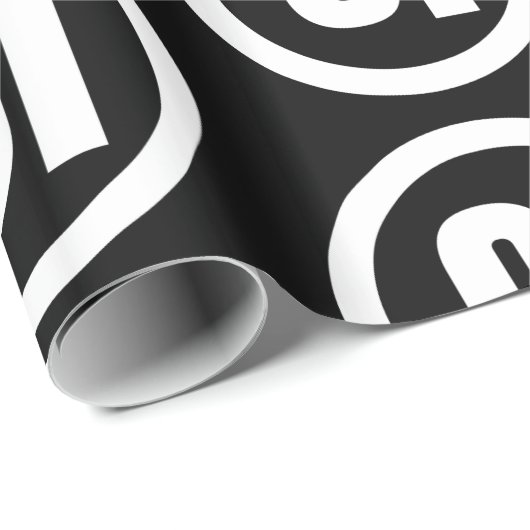 Koreaanse Sino Nummer 2 Twee 이 【I】 Hangul Cadeaupapier (Rol Hoek)