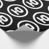 Koreaanse Sino Nummer 5 Vijf 오 【o】 Hangul Cadeaupapier (Hoek)