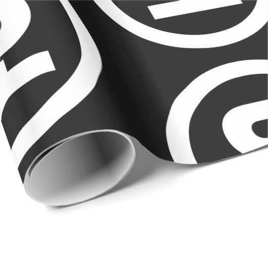 Koreaanse Sino Nummer 5 Vijf 오 【o】 Hangul Cadeaupapier (Rol Hoek)