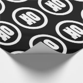 Koreaanse Sino Nummer 6 Zes 육 【Yuk】 Hangul Cadeaupapier (Hoek)