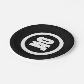 Koreaanse Sino Nummer 6 Zes 육 【Yuk】 Hangul Papieren Bordje (Gekanteld)