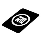 Koreaanse Sino Nummer 7 Zeven 칠【Chil】 Hangul Magneet (Linkerzijde)