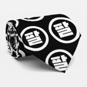 Koreaanse Sino Nummer 8 Acht 팔 【Pal】 Hangul Stropdas (Opgerold)