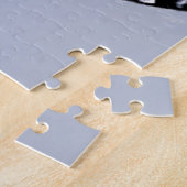 Koreaanse tijger Minhwa met drie kubussen Legpuzzel (Zijkant)