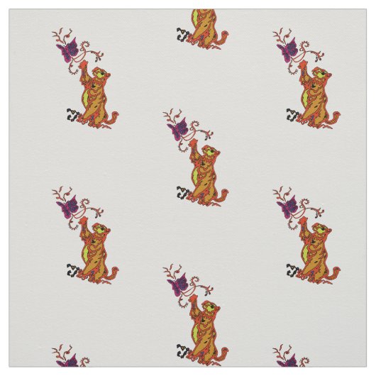 Koreaanse tijger stof (Swatch)