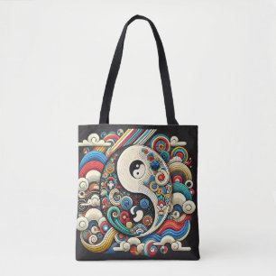Koreaanse traditie Taegeuk Tote Bag