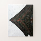 koreaanse traditionele architectuurfotografie legpuzzel (Verticaal)