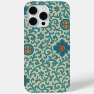 Koreaanse traditionele Dancheong Patroon Telefoon iPhone 15 Pro Max Hoesje