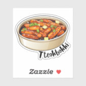 Koreaanse Tteokbokki Sticker (Vel)