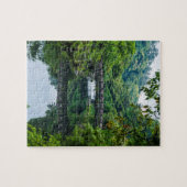 Koreaanse tuin en brug legpuzzel (Horizontaal)