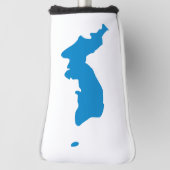 Koreaanse Unificatievlag Golfheadcover (Draai 90)