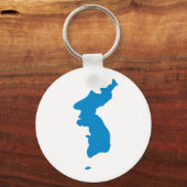 Koreaanse Unificatievlag Sleutelhanger (Achterkant)