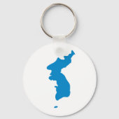Koreaanse Unificatievlag Sleutelhanger (Achterkant)