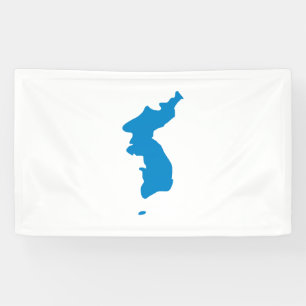 Koreaanse Unificatievlag Spandoek