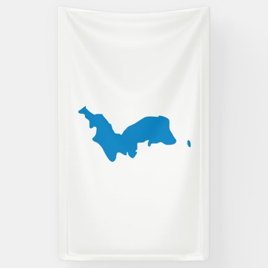 Koreaanse Unificatievlag Spandoek (Verticaal)