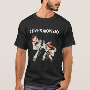 Koreaanse vechtsporten Taekwondo T-shirt