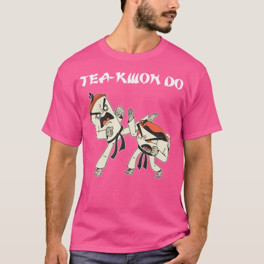 Koreaanse vechtsporten Taekwondo T-shirt (Voorkant)