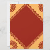 koreaanse verjaardagsuitnodiging kaart (Achterkant)