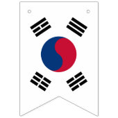 Koreaanse vlag en Zuid-Korea Banners/bruiloften Vlaggetjes (Eerste vlag)