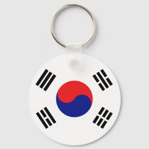 Koreaanse vlag van Zuid-Korea T-shirts en cadeaus Sleutelhanger