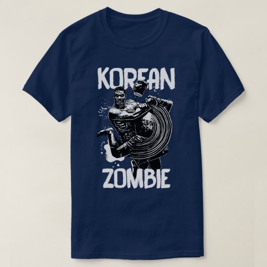 Koreaanse Zombie schets T-shirt (Design voorkant)