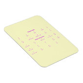 KOREAN ALPHABET LETTERS SYMBOLTAAL MAGNEET (Rechterzijde)