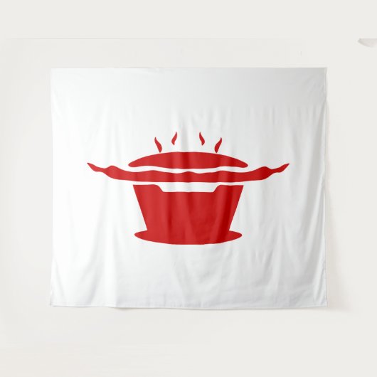 Korean BBQ (고기구이) Sign Wandkleed (Voorkant (horizontaal))