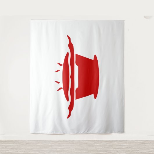 Korean BBQ (고기구이) Sign Wandkleed (Voorkant)