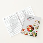 Korean Cuisine  Recept Tijdschrift - Grijs Notitieboek (Binnen)
