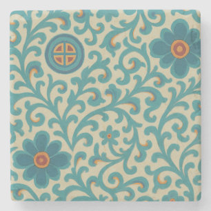 Korean Dancheong Pattern Onderzetter door Hanok