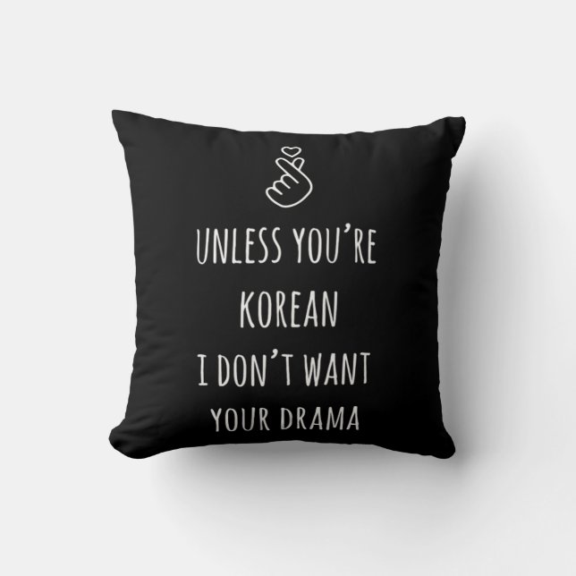 Korean Drama KDrama Merchandise Kdrama Gifts Merch Kussen (Voorkant)