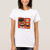 Korean eel rice bowl set t-shirt (Voorkant)