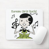 Korean Girls Rock Muismat (Met muis)