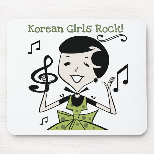 Korean Girls Rock Muismat (Voorkant)
